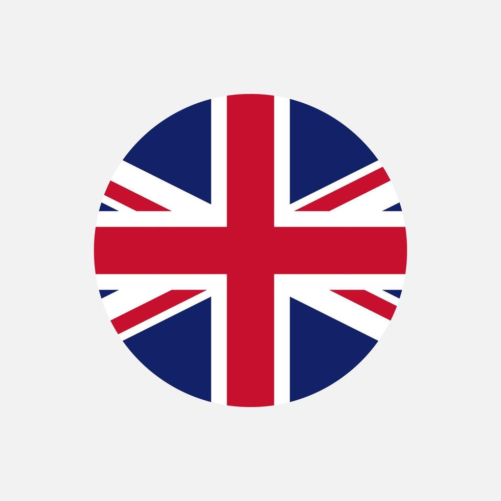 United Kingdom. United Kingdom flag. Vector illustration.