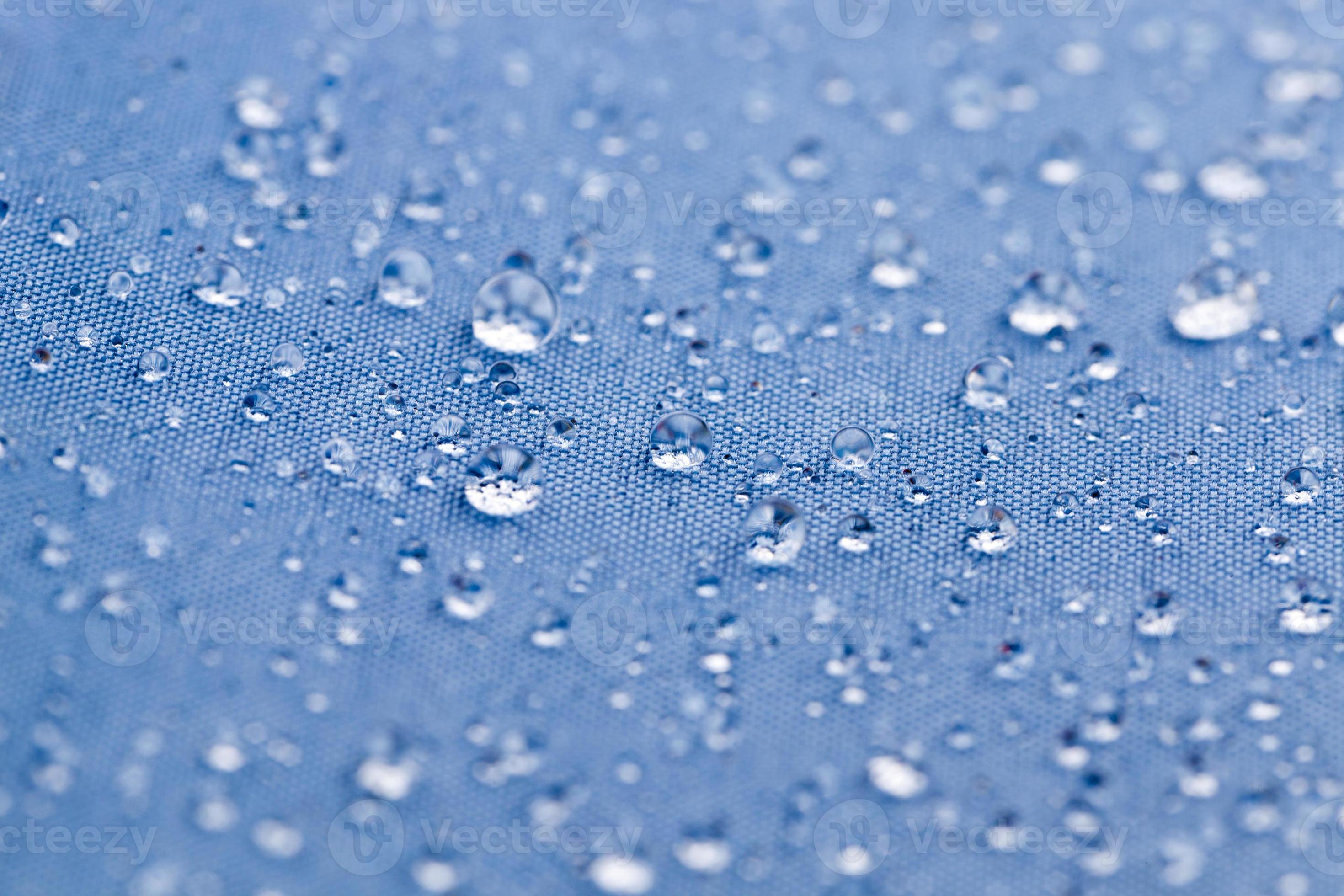 Drops of water repels material 9488179 Stock Photo at Vecteezy