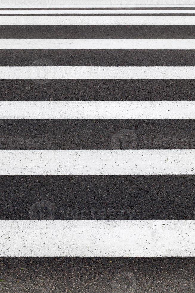 black and white crossing photo