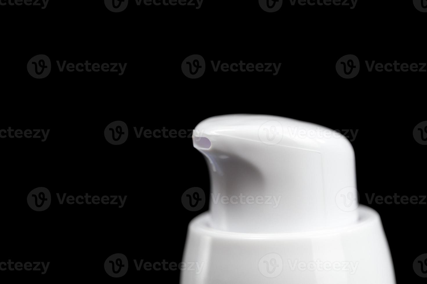 closed white plastic tube photo