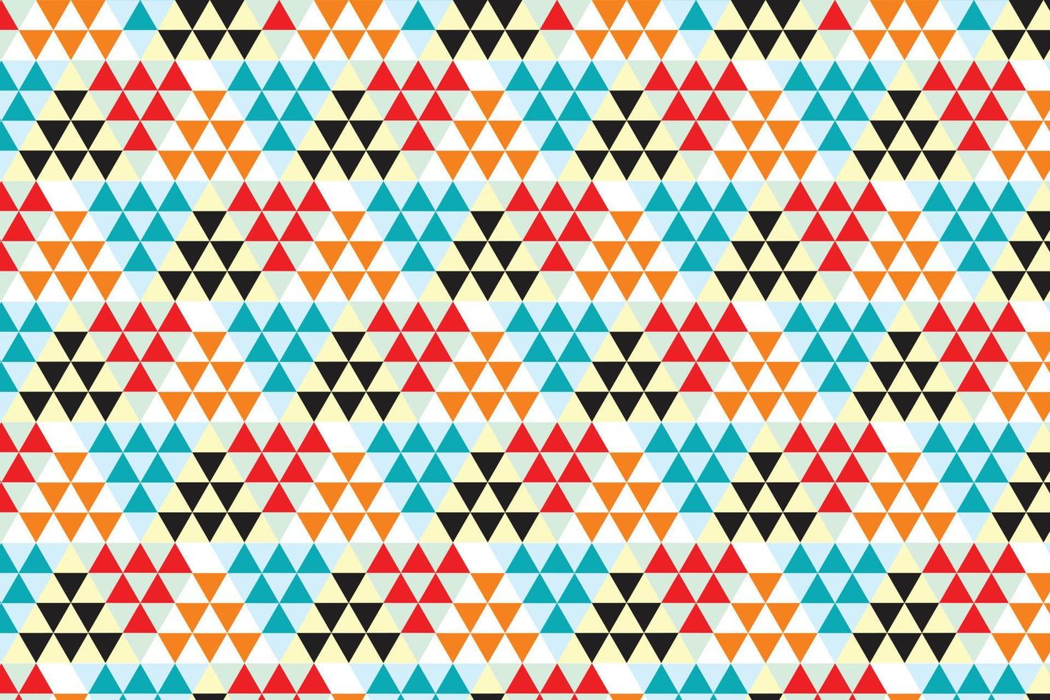 Print vector triangle full color geometric pattern background