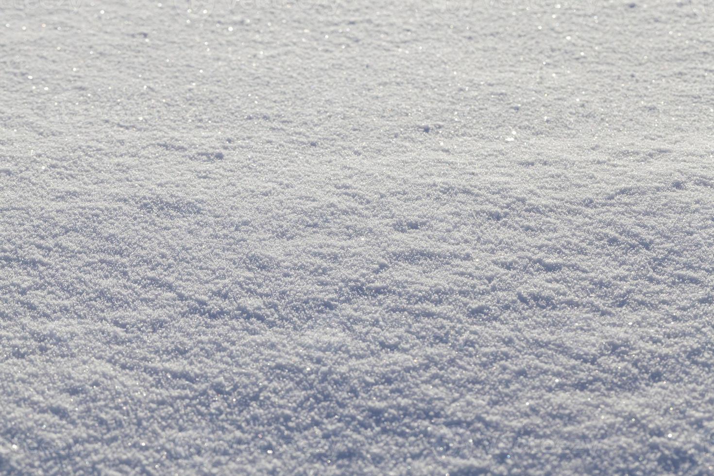 uneven snowy surface photo