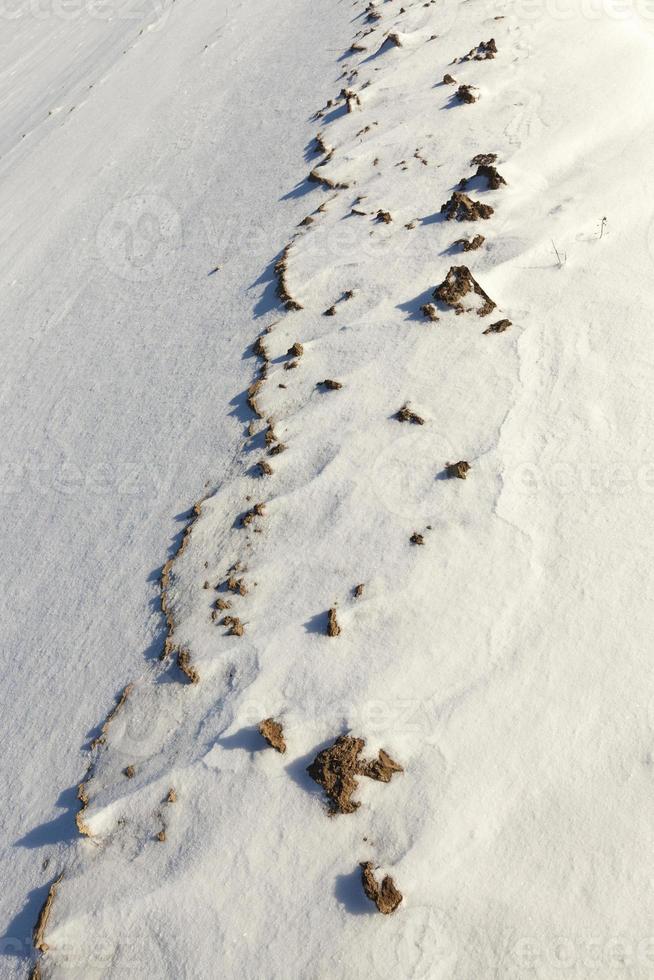 Snow after snowfall photo