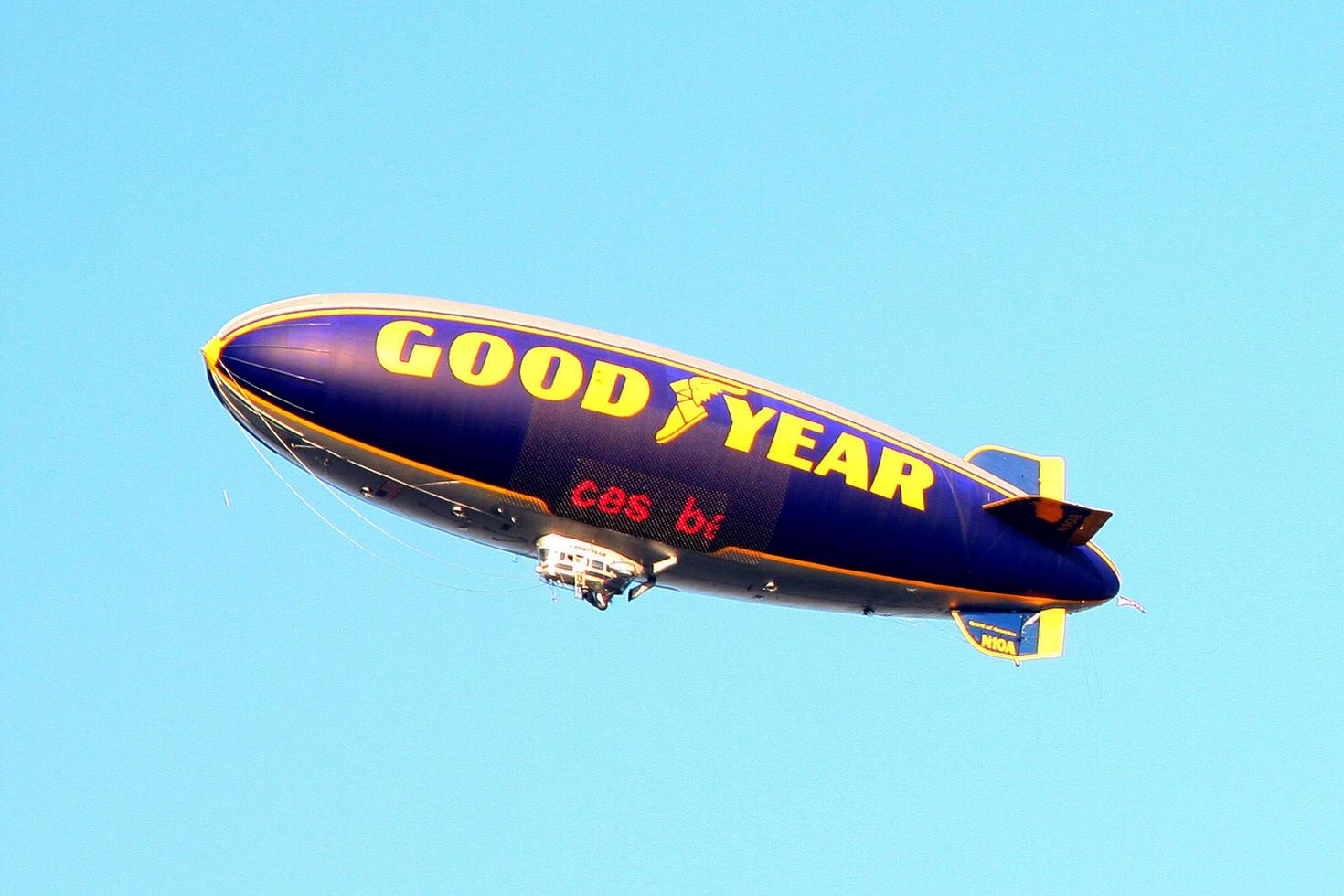 LOS ANGELES, JUL 28 - Goodyear Blimp flying over the Rise of the Planet of the Apes Los Angeles Premiere at Grauman s Chinese Theater on July 28, 2011 in Los Angeles, CA photo