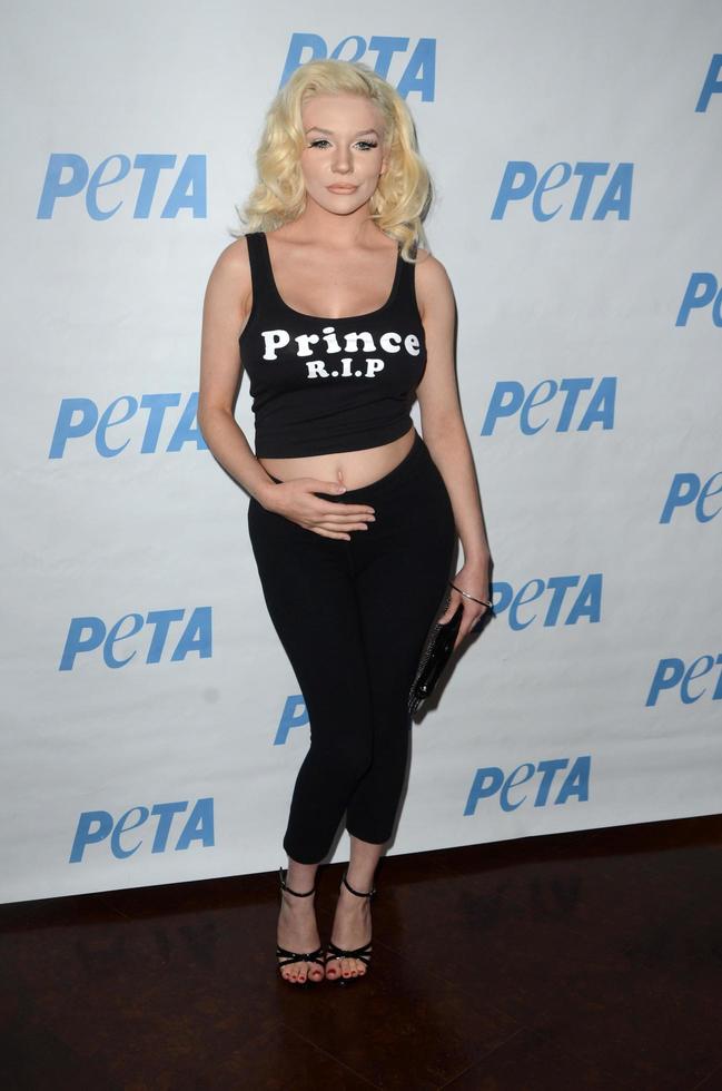 LOS ANGELES, JUN 7 - Courtney Stodden at the Peta Celebrates Prince on his Birthday at the Peta s Bob Barker Building on June 7, 2016 in Los Angeles, CA photo