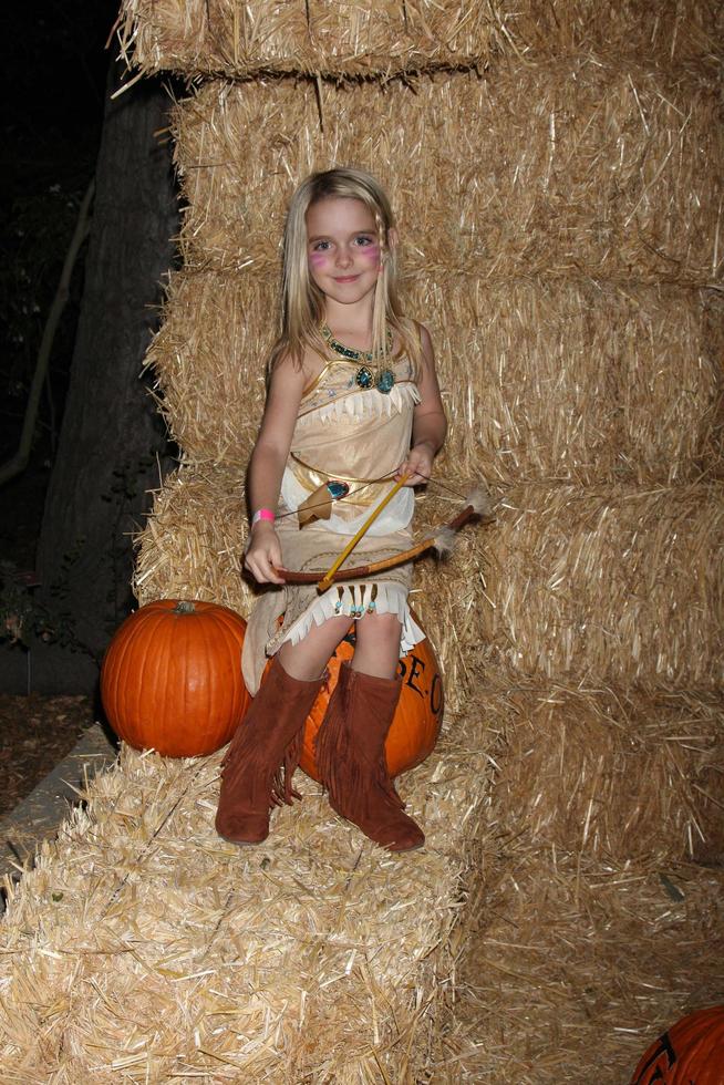 LOS ANGELES, OCT 4 - McKenna Grace at the RISE of the Jack O Lanterns at Descanso Gardens on October 4, 2014 in La Canada Flintridge, CA photo