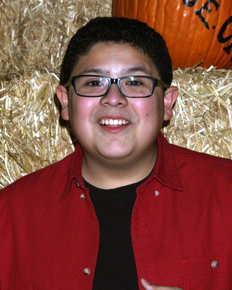 LOS ANGELES, OCT 4 - Rico Rodriguez at the RISE of the Jack O Lanterns at Descanso Gardens on October 4, 2014 in La Canada Flintridge, CA photo
