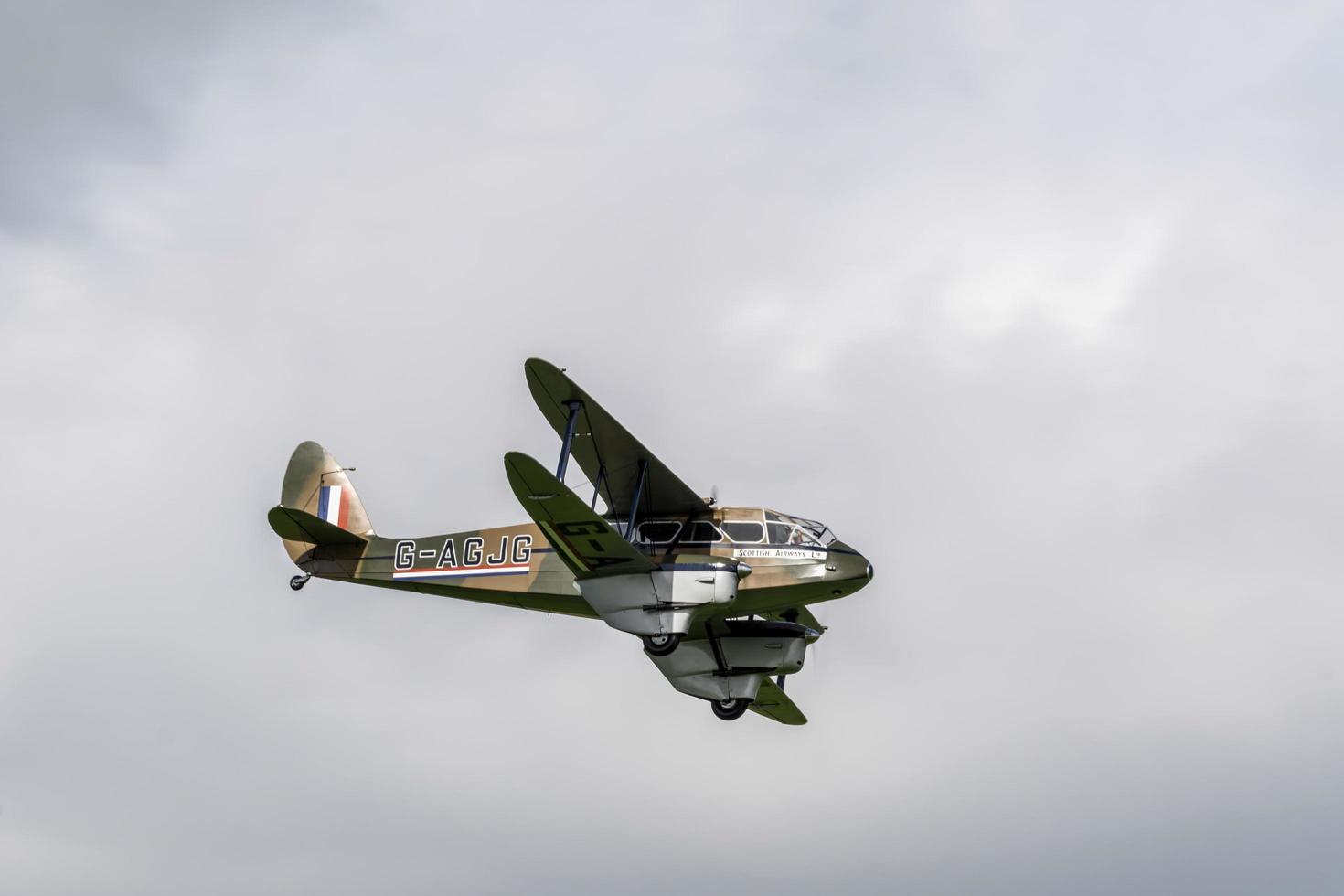 Shoreham-by-Sea, West Sussex, UK, 2014. De Havilland DH89a Dragon Rapide photo