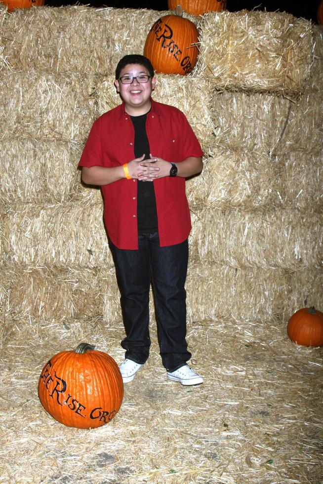 LOS ANGELES, OCT 4 - Rico Rodriguez at the RISE of the Jack O Lanterns at Descanso Gardens on October 4, 2014 in La Canada Flintridge, CA photo