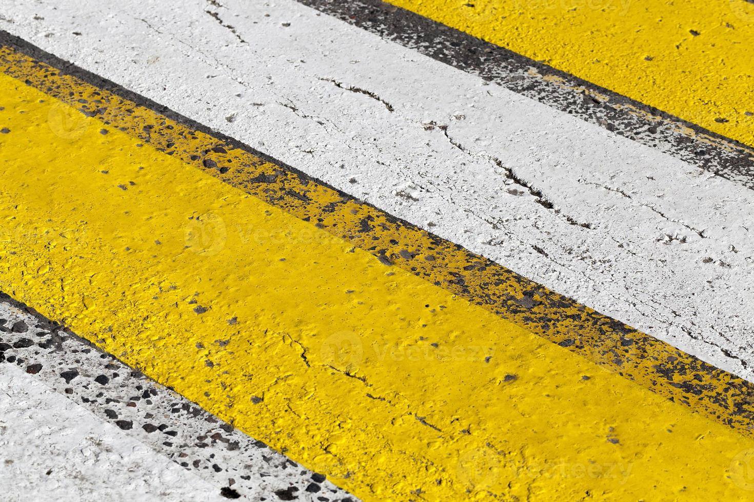 road markings, close-up photo
