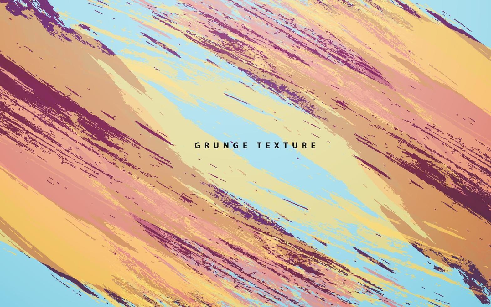 Abstract grunge texture multicolor background vector