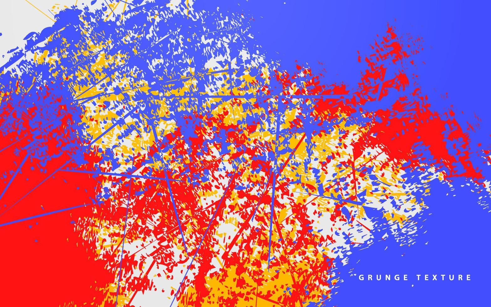 Resumen grunge textura fondo multicolor vector