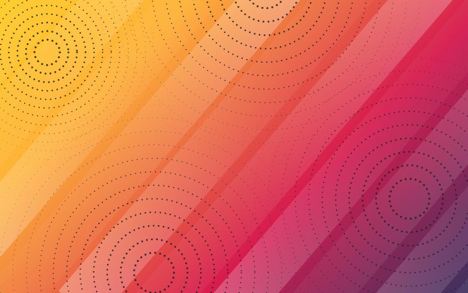 Abstract orange with stripe line background vector