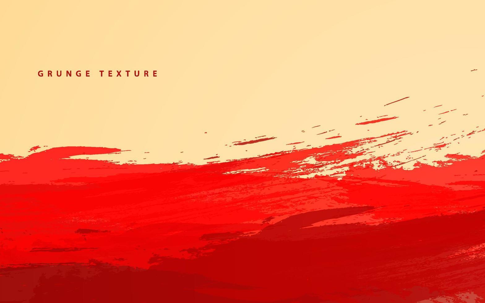 Abstract grunge red color background vector