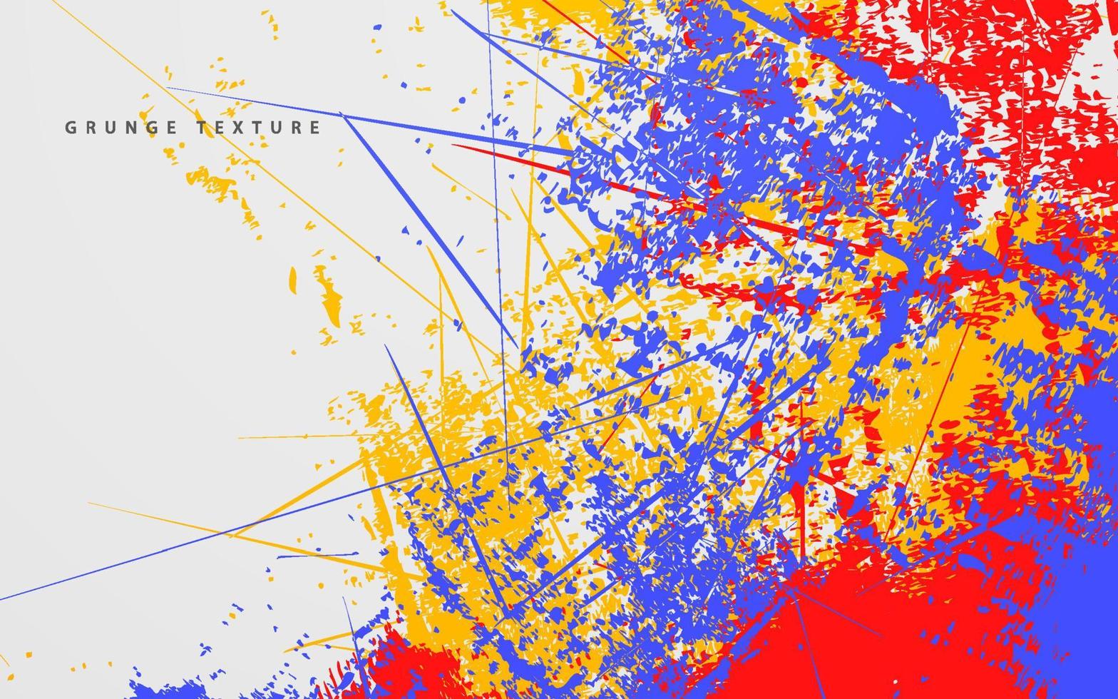 Resumen grunge textura fondo multicolor vector