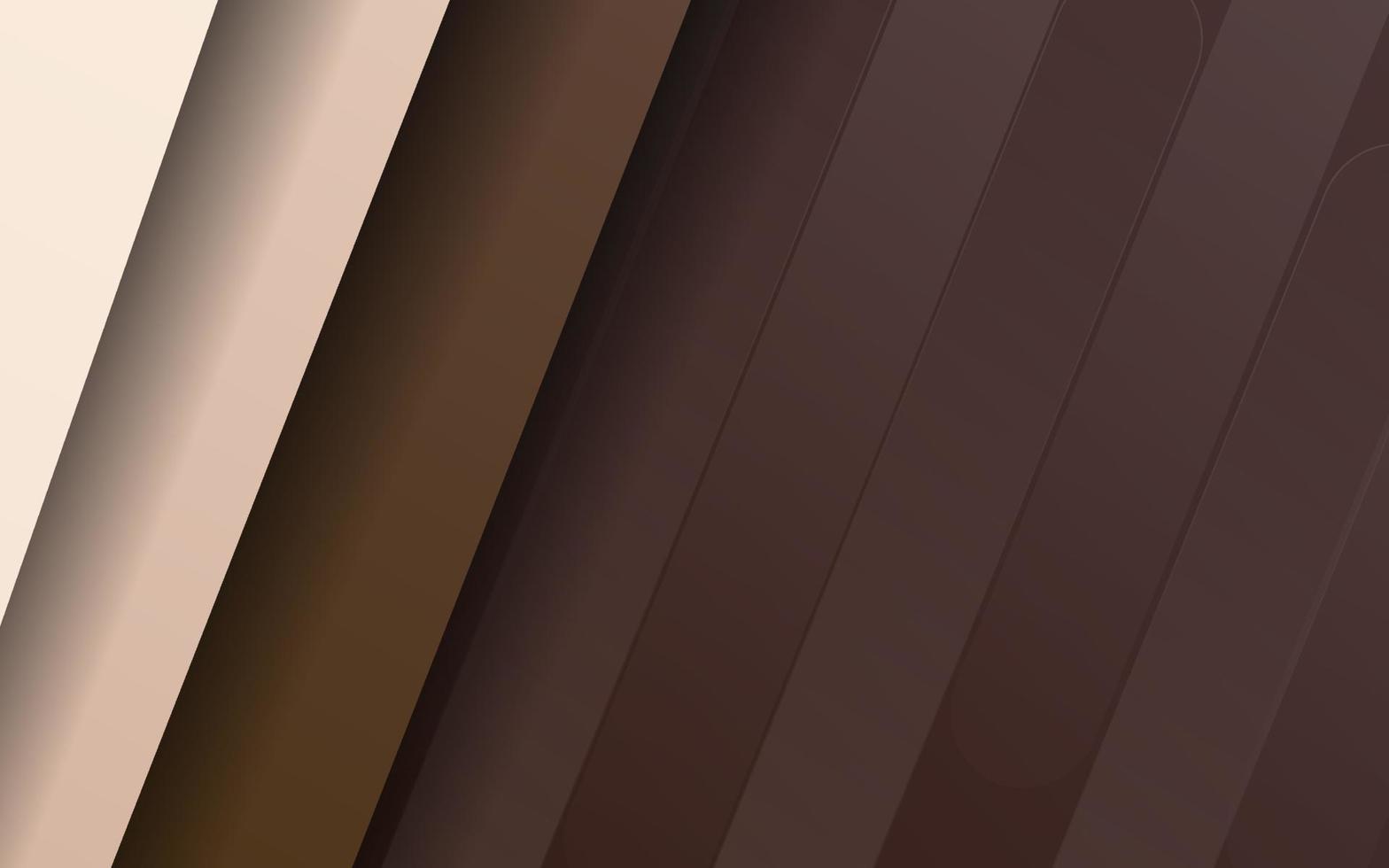 Abstract overlap layer brown bakcground vector