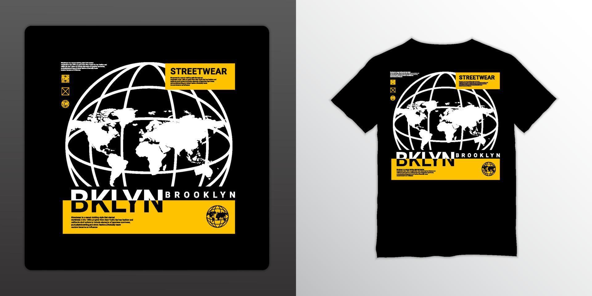 diseño de camisetas en todo el mundo, adecuado para serigrafía, chaquetas y otros vector