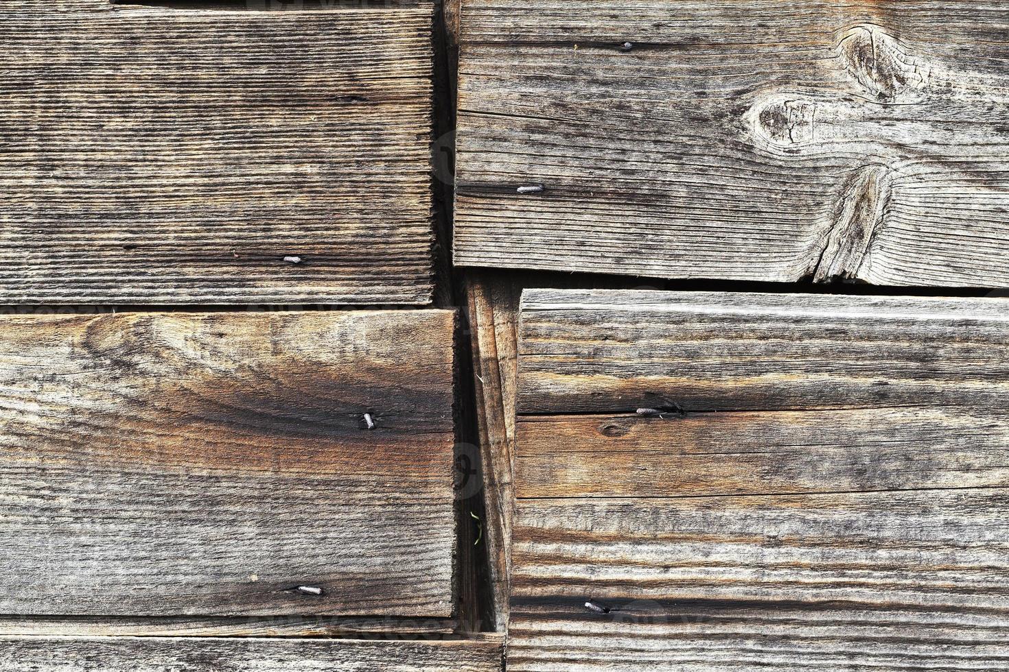 Details wooden walls photo
