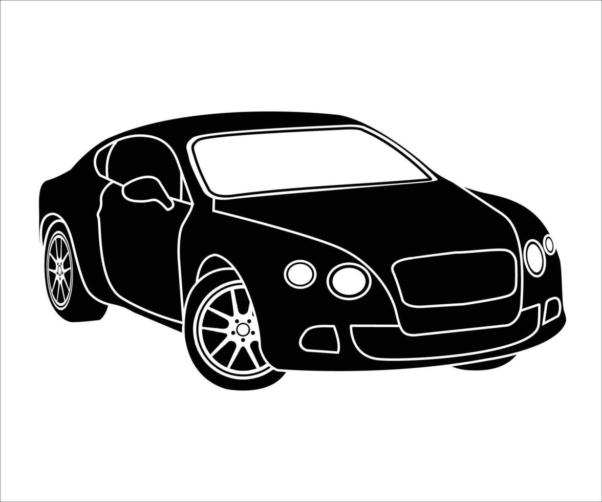 gráfico vectorial de coche vector