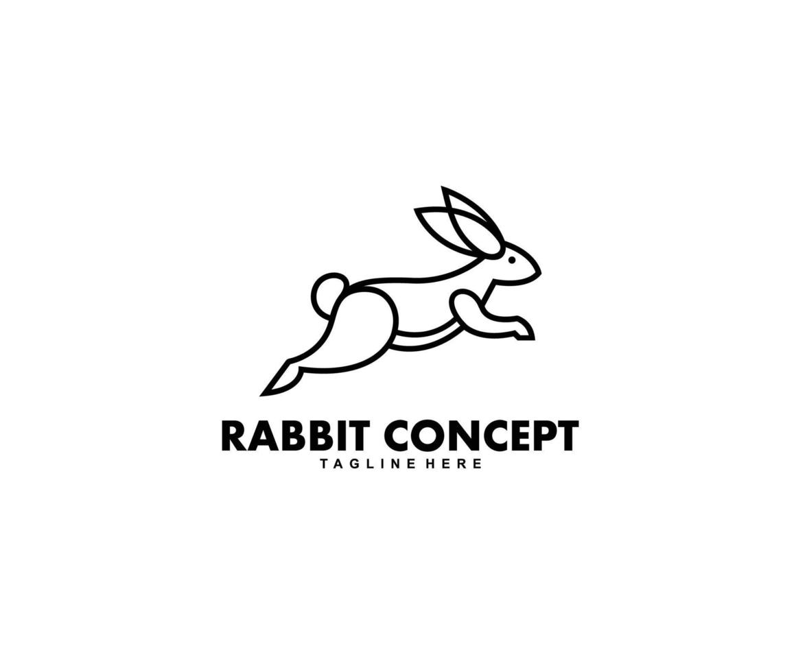 Line art minimalist logo design vector