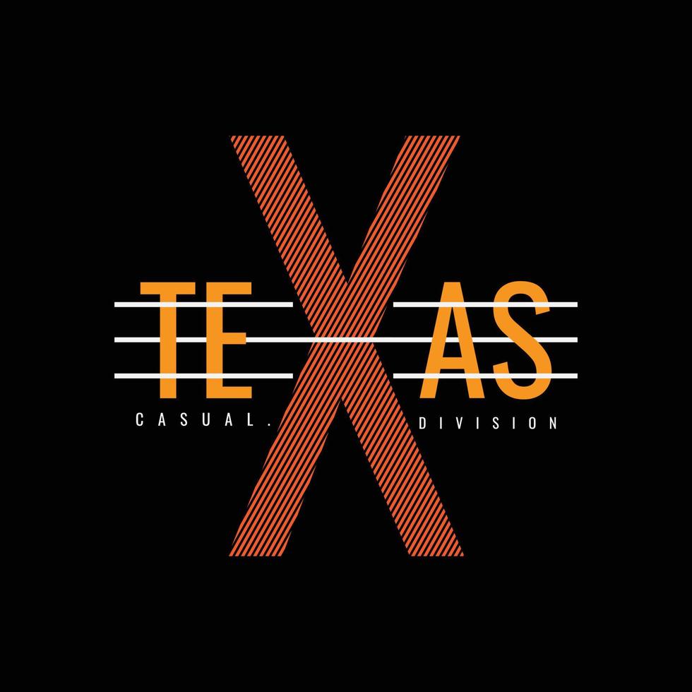 Texas t-shirt and apparel design vector