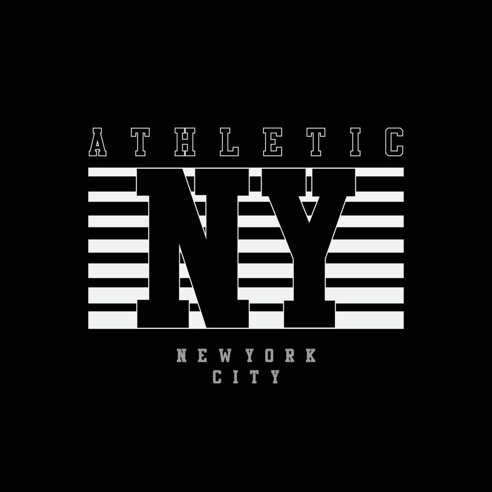 New york city typography vector t shirt design