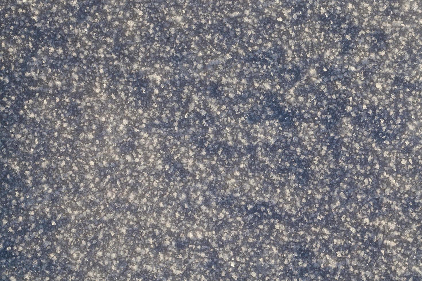 Snow crystals winter photo