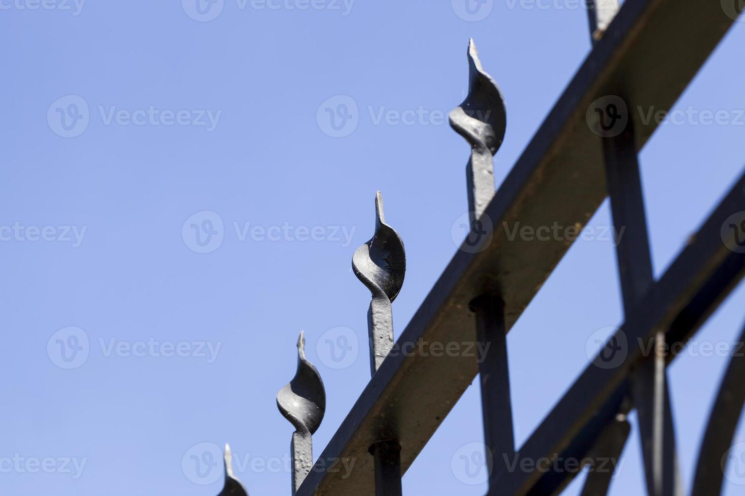 metal fence and fencing photo
