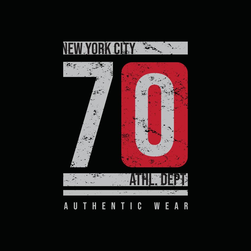 New york Brooklyn t-shirt and apparel design vector