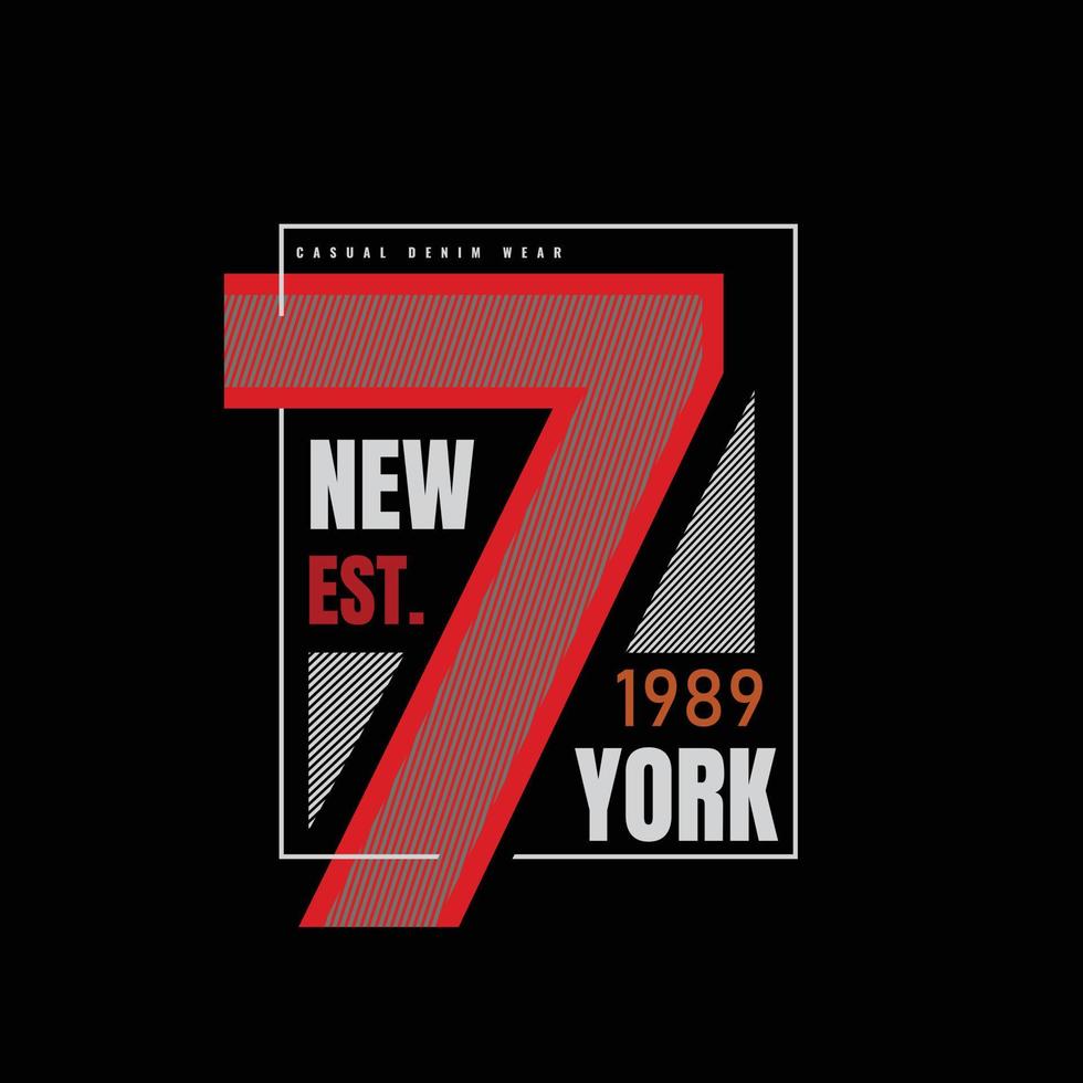 New york urban t-shirt and apparel design vector