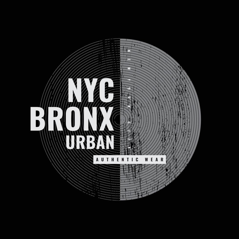 New york Brooklyn typography vector t shirt design