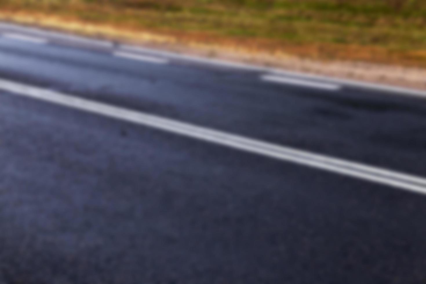 road in the autumn season photo