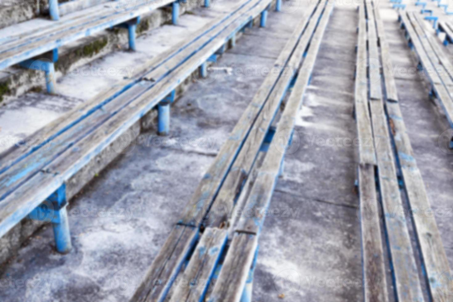 old wooden benches photo