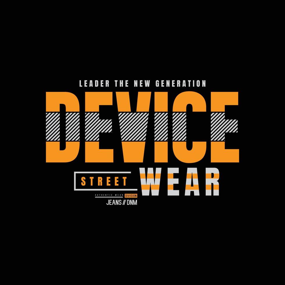 Device t-shirt and apparel design vector