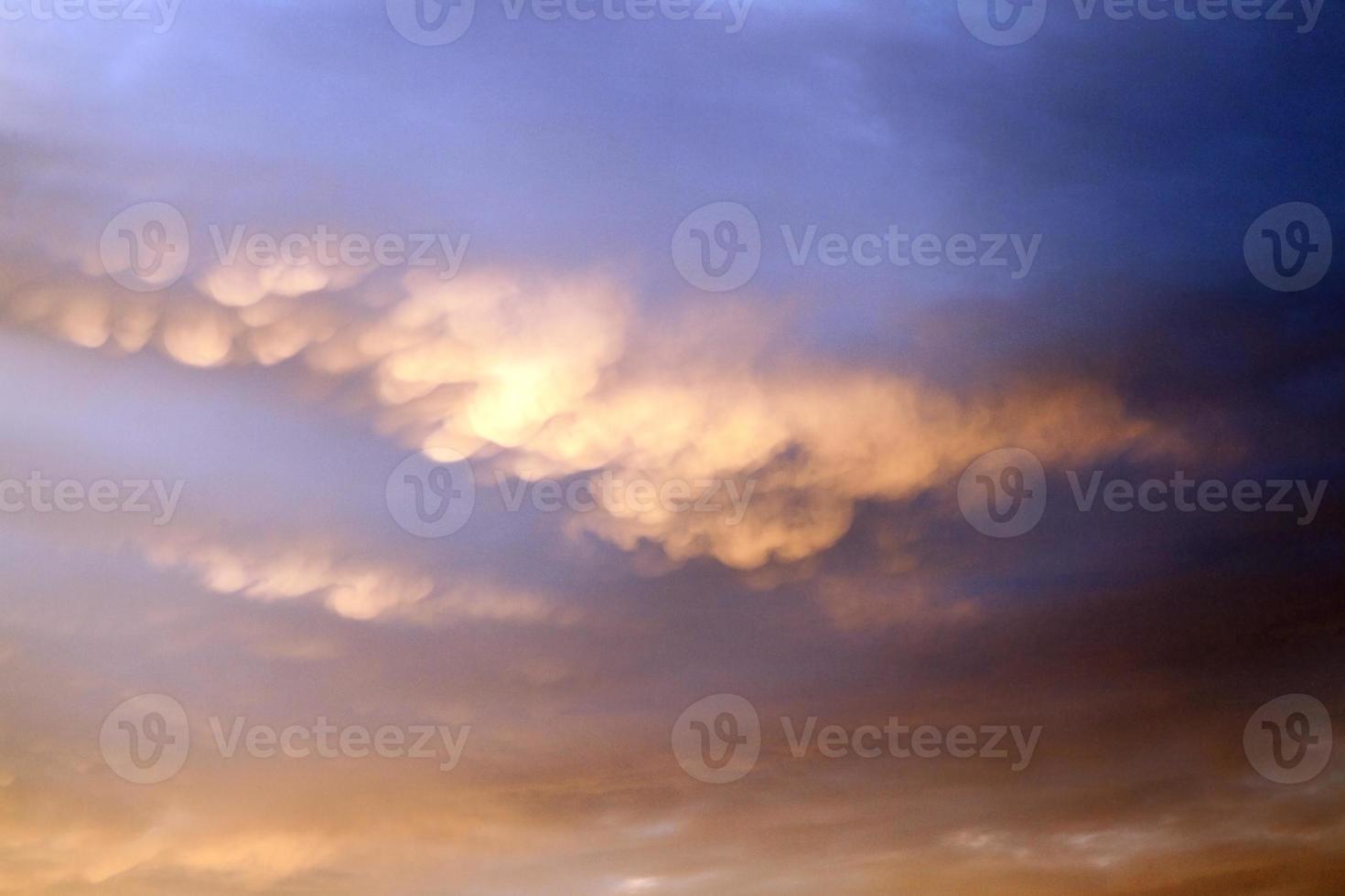 sky during sunset photo