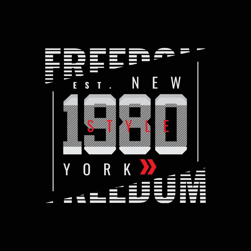 New york city typography vector t shirt design