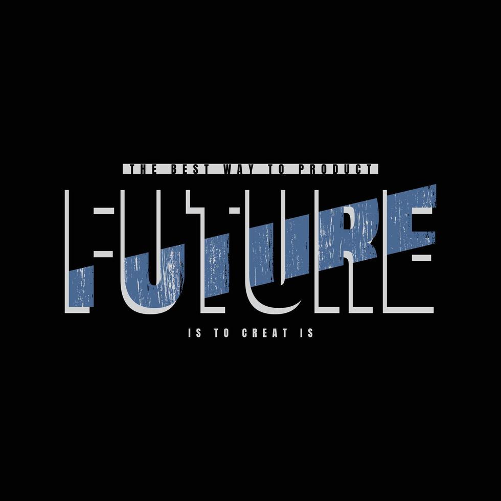 Future t-shirt and apparel design vector
