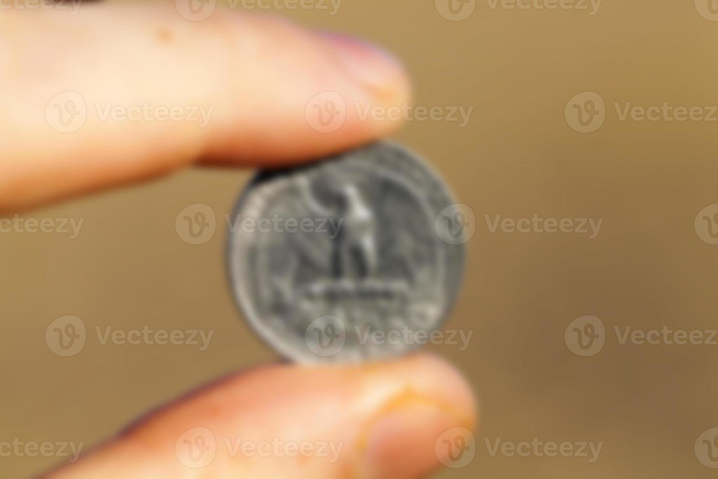 coin in hand photo