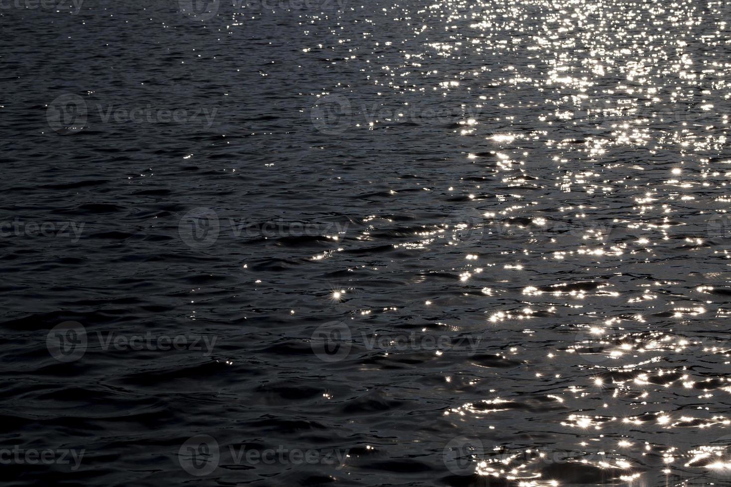 agua negra, primer plano foto