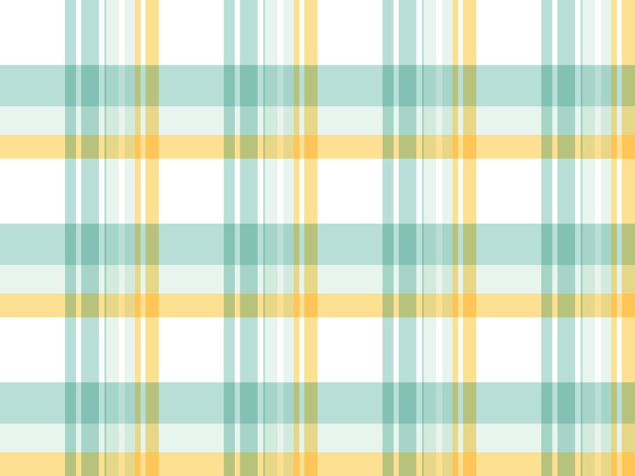 Geometric Checkered Design Abstract Madras check Pastel Color A pattern with brightly color stripes of varying thickness crossing each other to create uneven checks. Typically used on shirts. vector