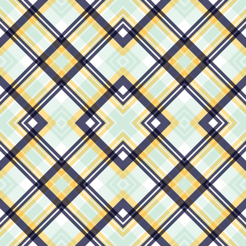 Seamless plaid tartan Scotland texture with rhombuses.  vector  square  geometric graphic design