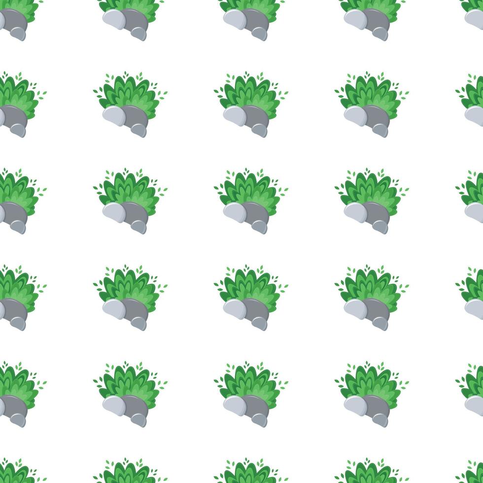 natural pattern with green leaves for printing on any materials. vector