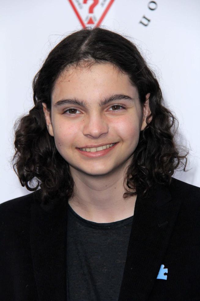 LOS ANGELES, APR 13 - Max Burkholder arrives at the Light Up The Blues Concert Benefitting Autism Speaks at the Club Nokia on April 13, 2013 in Los Angeles, CA photo