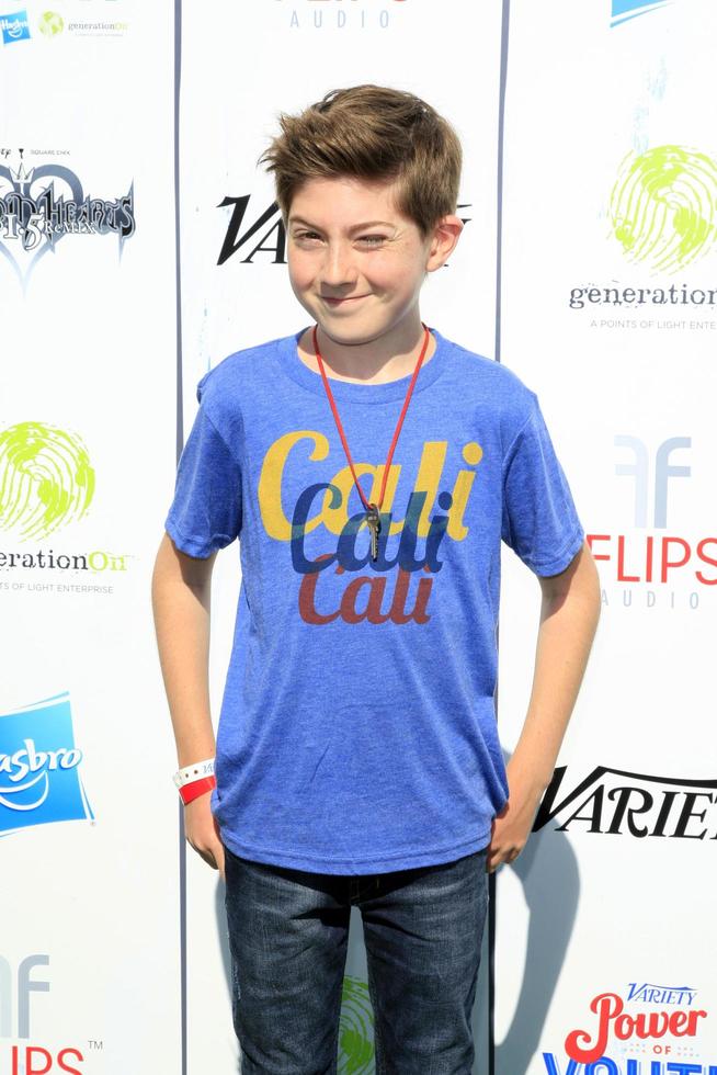 LOS ANGELES, JUL 27 - Mason Cook at the Variety s Power of Youth at Universal Studios Backlot on July 27, 2013 in Los Angeles, CA photo