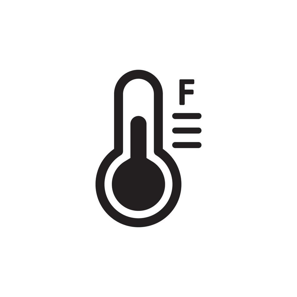 Thermometer Icon EPS 10 vector