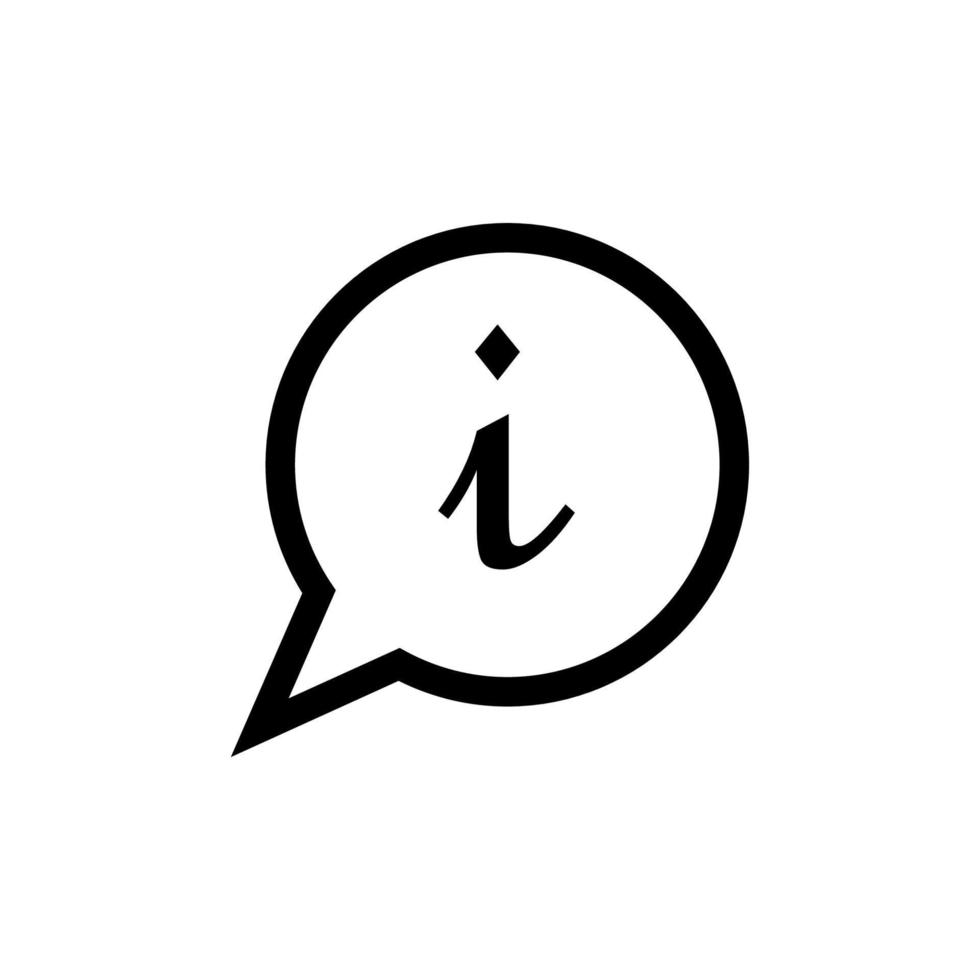 Information Icon EPS 10 vector