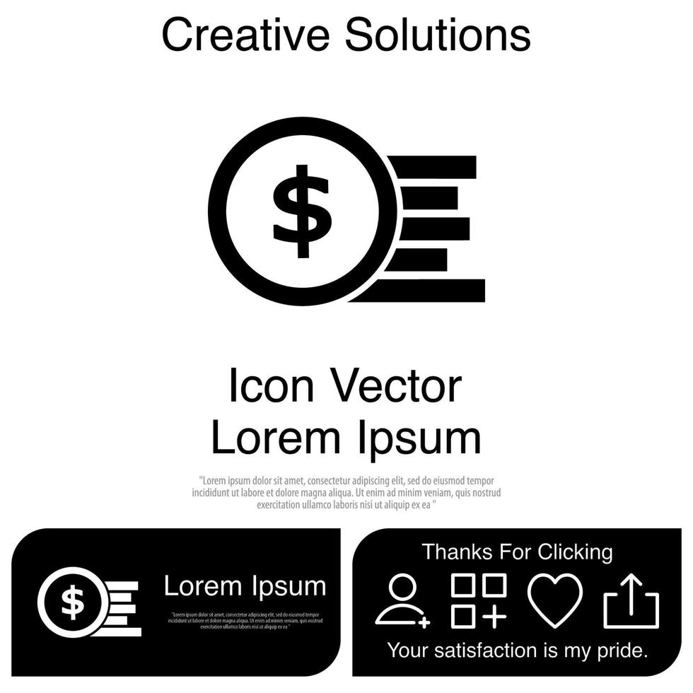 Money Icon EPS 10 vector