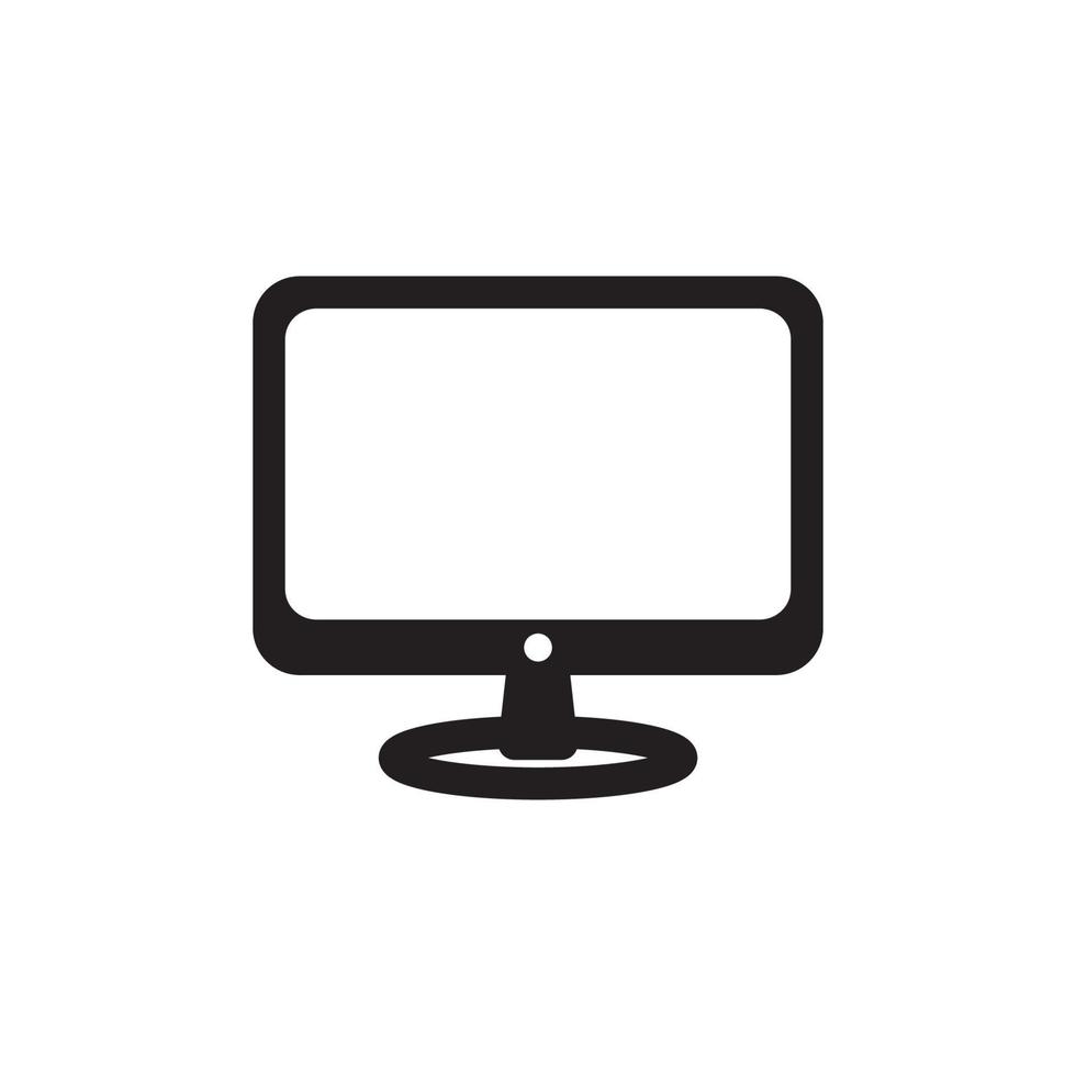 Monitor Icon EPS 10 vector