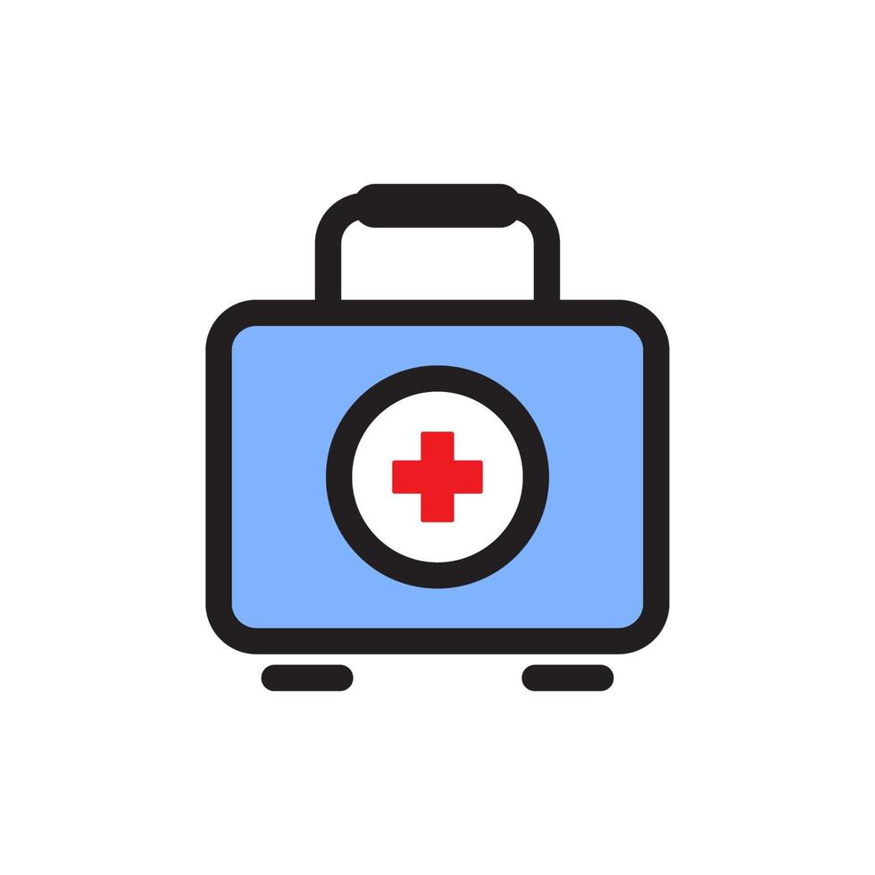 First Aid Box Icon EPS 10 vector