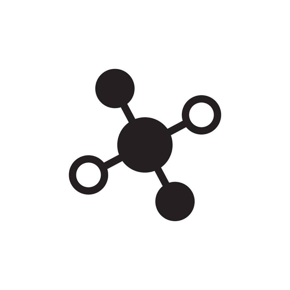 Molecule Icon EPS 10 vector